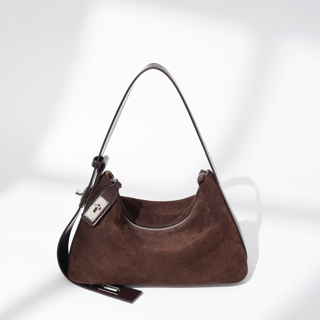 Soft Leather Dumpling Shoulder Bag - Urban Minimalist Commuter Handbag for Women