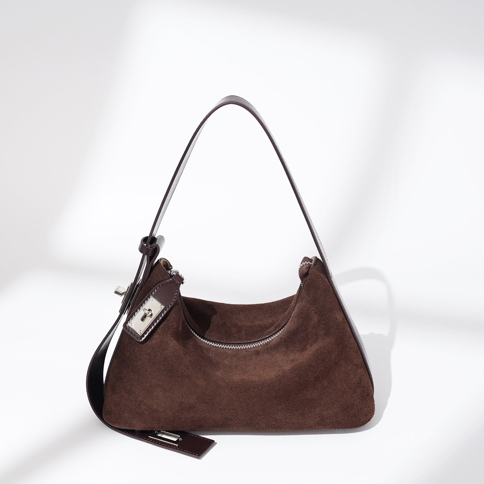 Soft Leather Dumpling Shoulder Bag - Urban Minimalist Commuter Handbag for Women